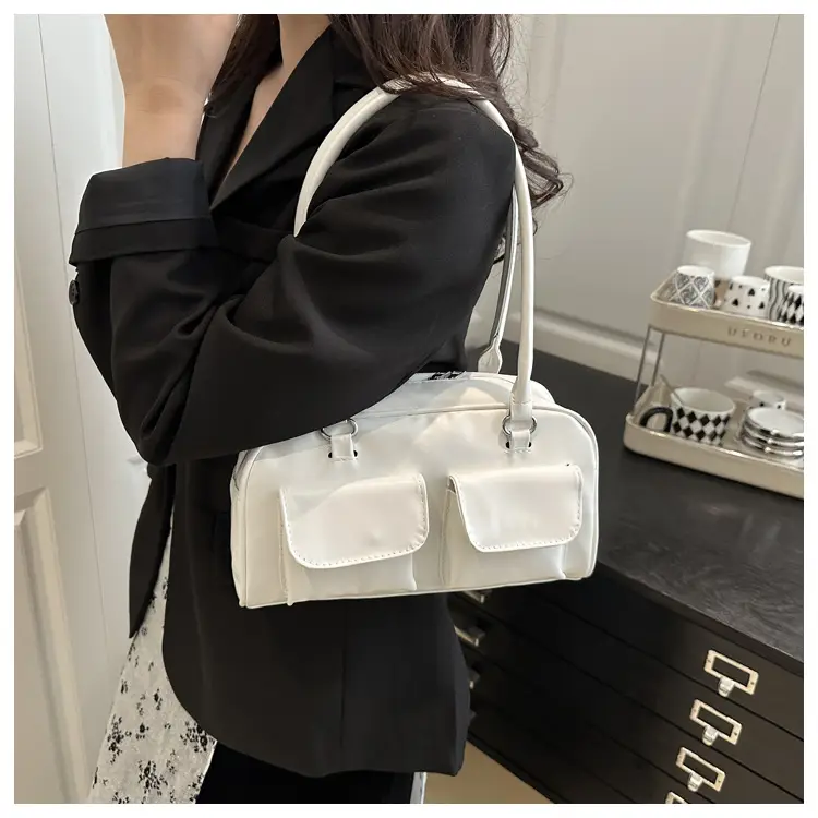 Korean Style Summer Tote Bag Double Pocket Large Capacity — feature 14