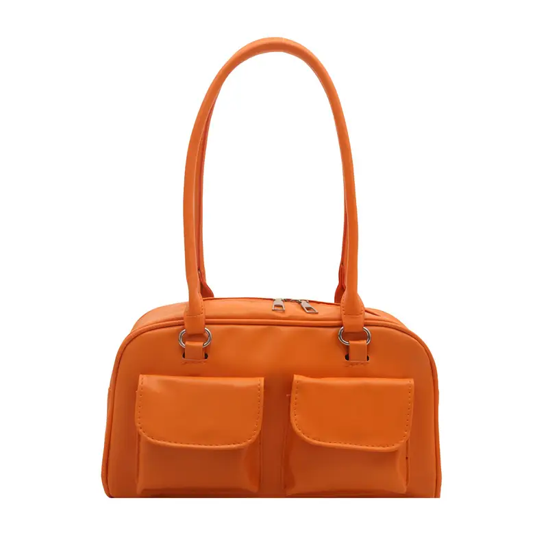 Korean Style Summer Tote Bag Double Pocket Large Capacity - Image 3