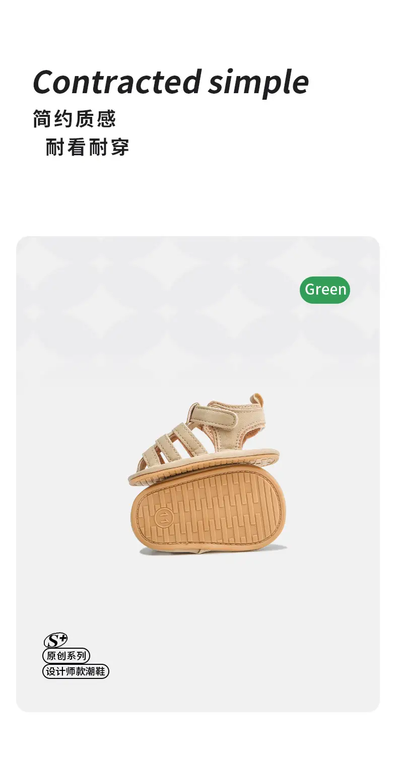 Summer June-December baby sandals small month old baby shoes newborn soft sole step front shoes infants do not drop shoes 8 — feature 16