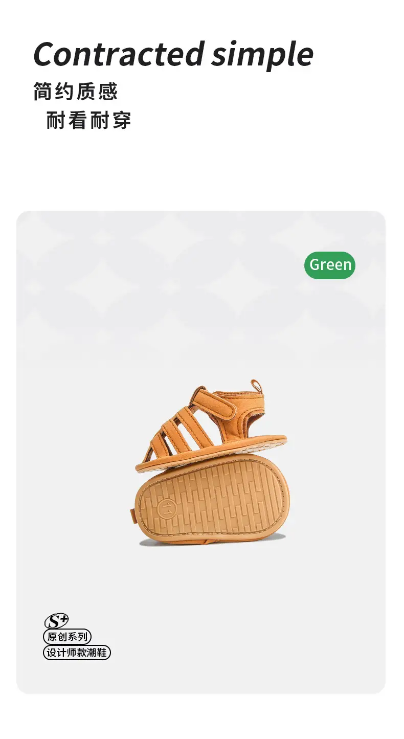 Summer June-December baby sandals small month old baby shoes newborn soft sole step front shoes infants do not drop shoes 8 — feature 18