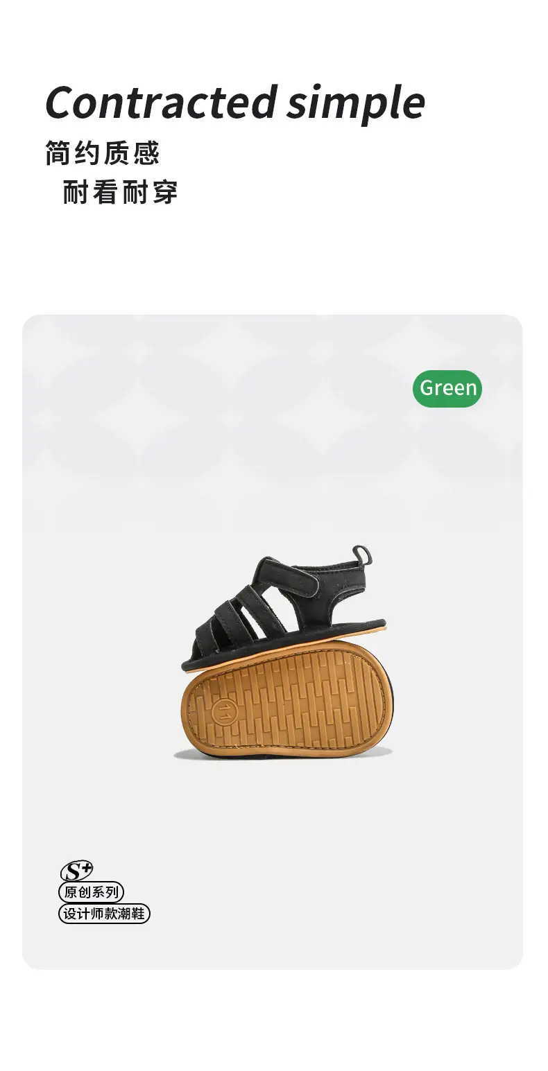 Summer June-December baby sandals small month old baby shoes newborn soft sole step front shoes infants do not drop shoes 8 — feature 20