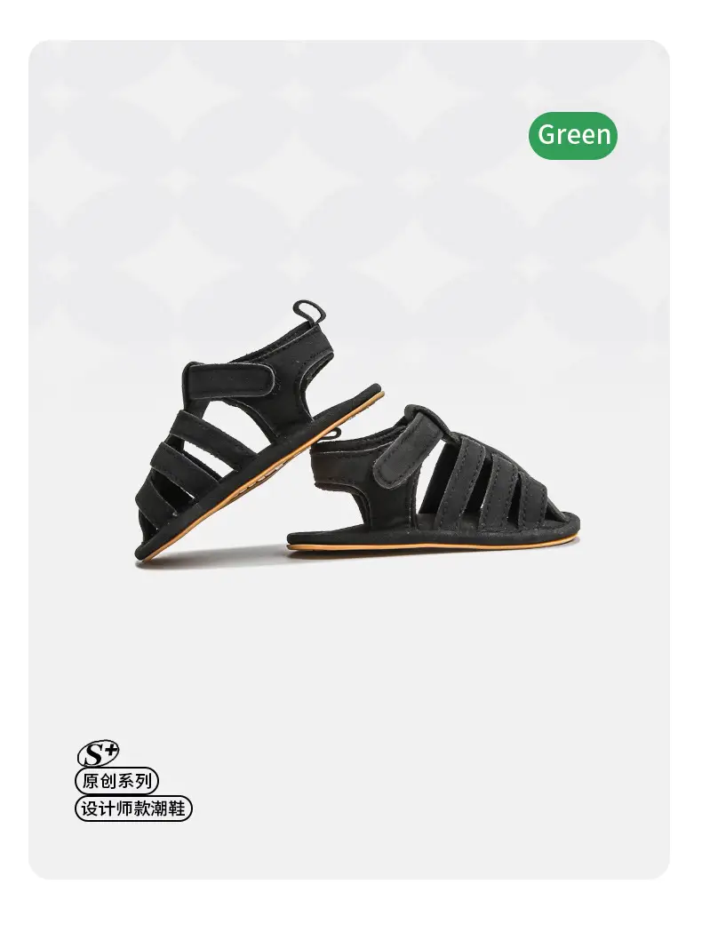 Summer June-December baby sandals small month old baby shoes newborn soft sole step front shoes infants do not drop shoes 8 — feature 21