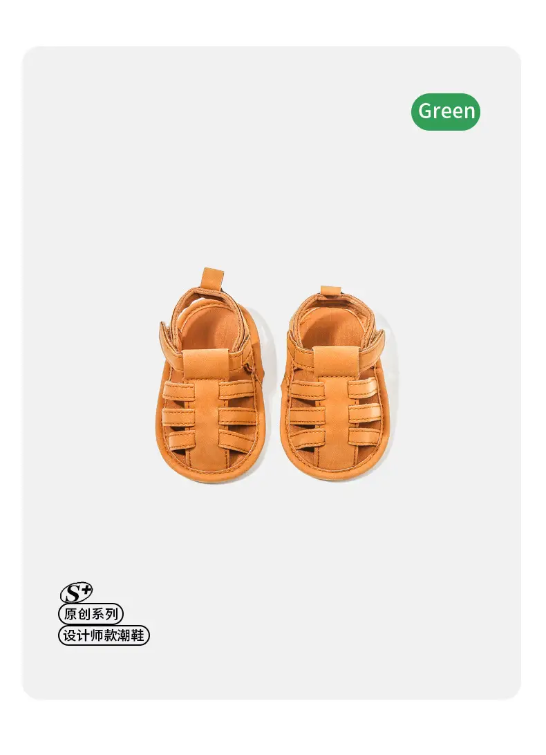 Summer June-December baby sandals small month old baby shoes newborn soft sole step front shoes infants do not drop shoes 8 — feature 8