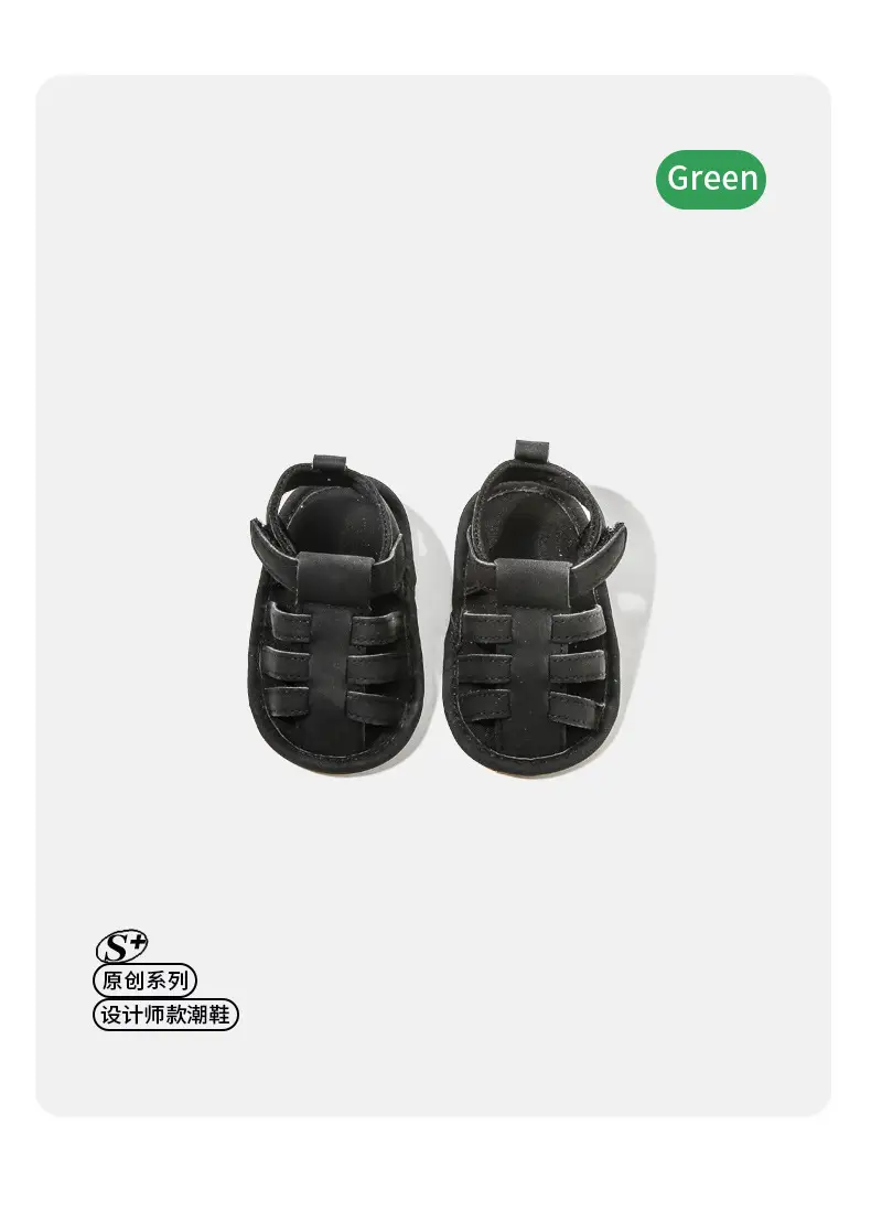 Summer June-December baby sandals small month old baby shoes newborn soft sole step front shoes infants do not drop shoes 8 — feature 9