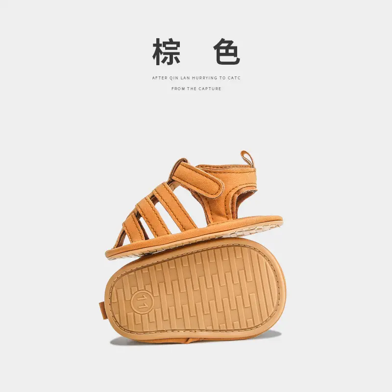 Summer June-December baby sandals small month old baby shoes newborn soft sole step front shoes infants do not drop shoes 8 - Image 2
