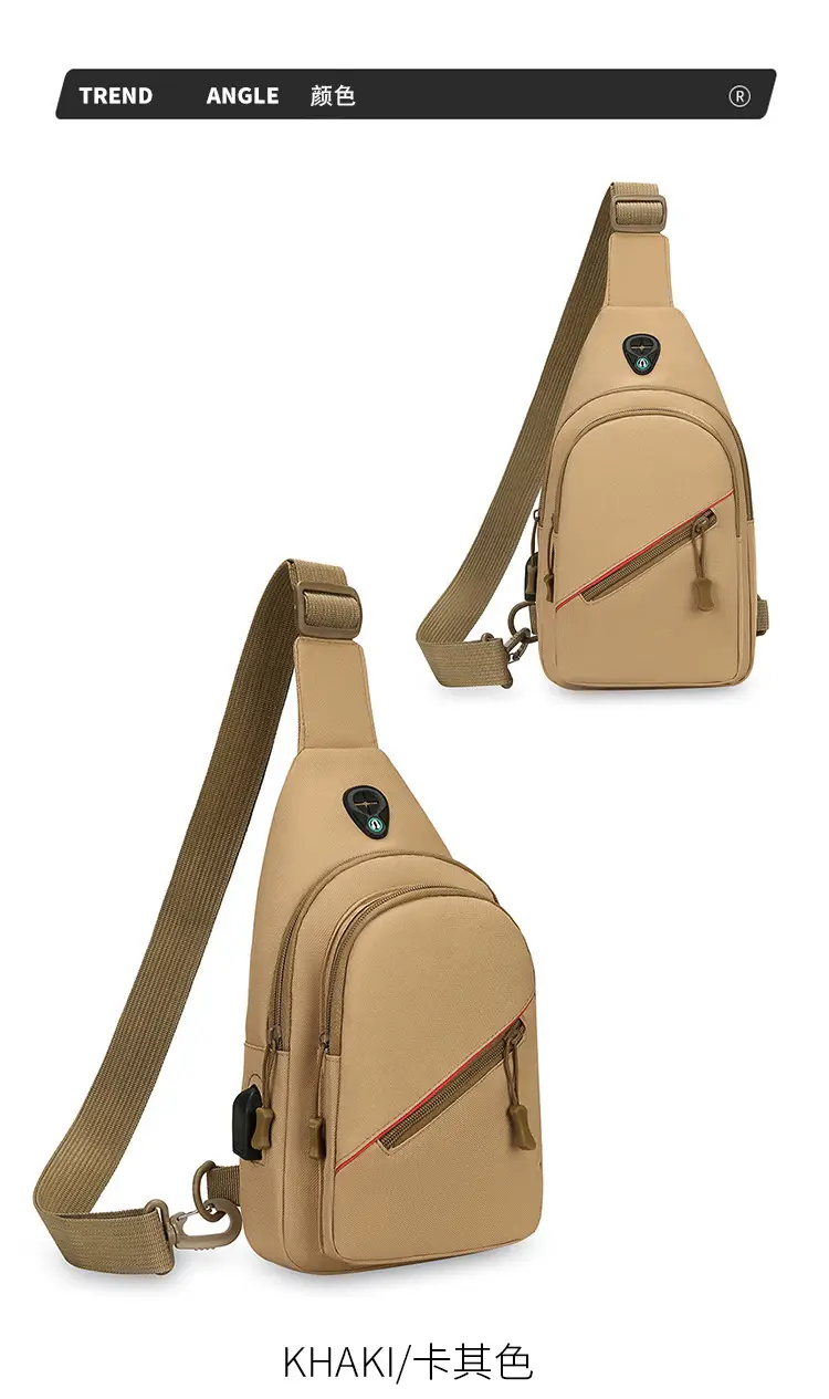 Men's Camo Multifunctional Crossbody Bag with Charging Port — feature 13