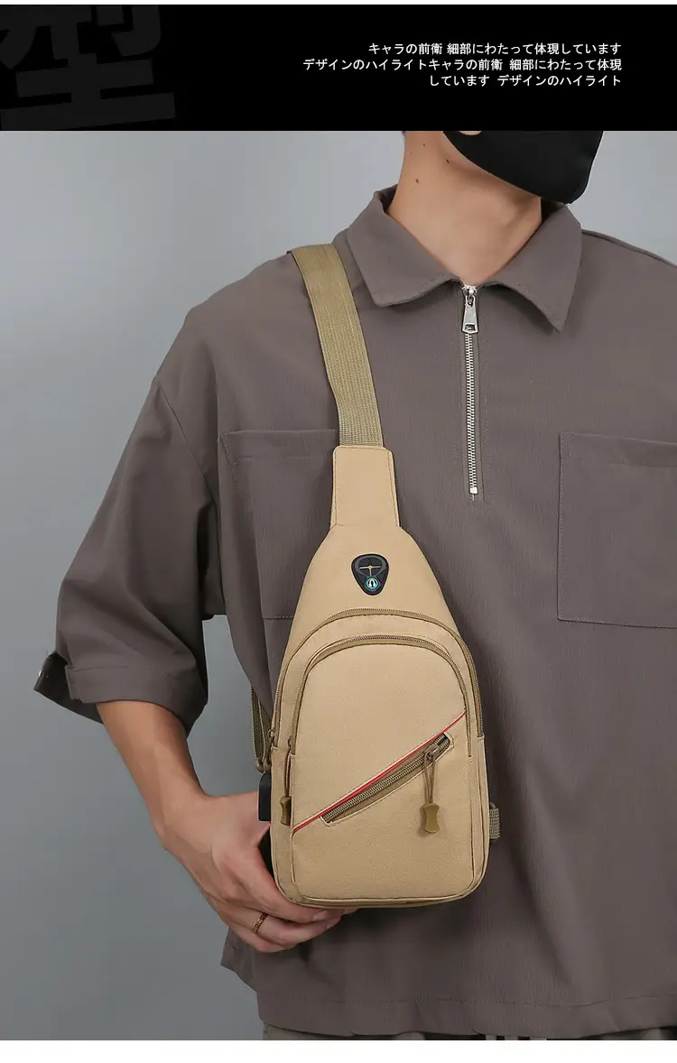 Men's Camo Multifunctional Crossbody Bag with Charging Port — feature 25