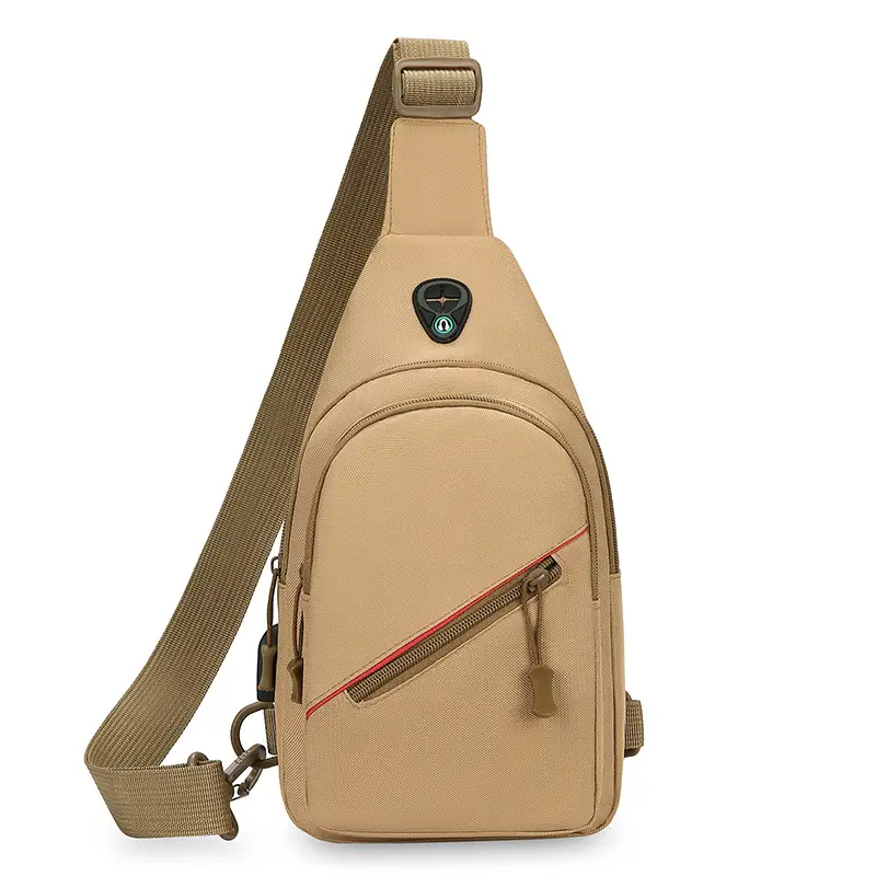 Men's Camo Multifunctional Crossbody Bag with Charging Port - Image 3