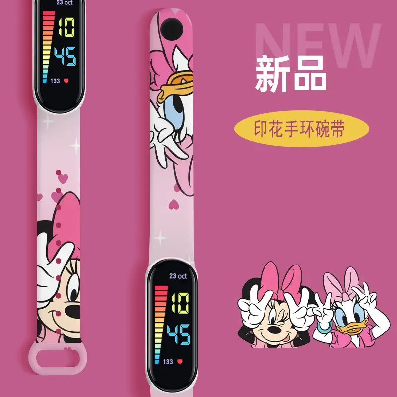 Disney Printed Waterproof LED Watch for Kids - Image 4