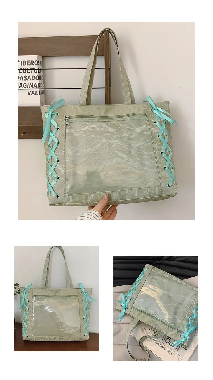 Transparent Shoulder Bag for Women Women's Travel Bag — feature 26