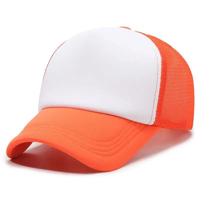 Light Blue Mesh Baseball Cap with Logo Embroidery - Image 14
