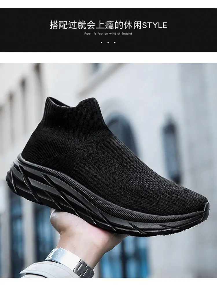 2025 Women's Black Slip-On Casual Shoes with Neon Sole — feature 17