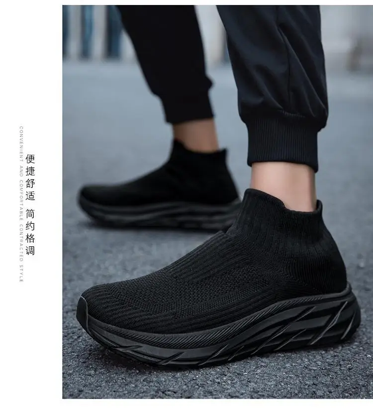 2025 Women's Black Slip-On Casual Shoes with Neon Sole — feature 18