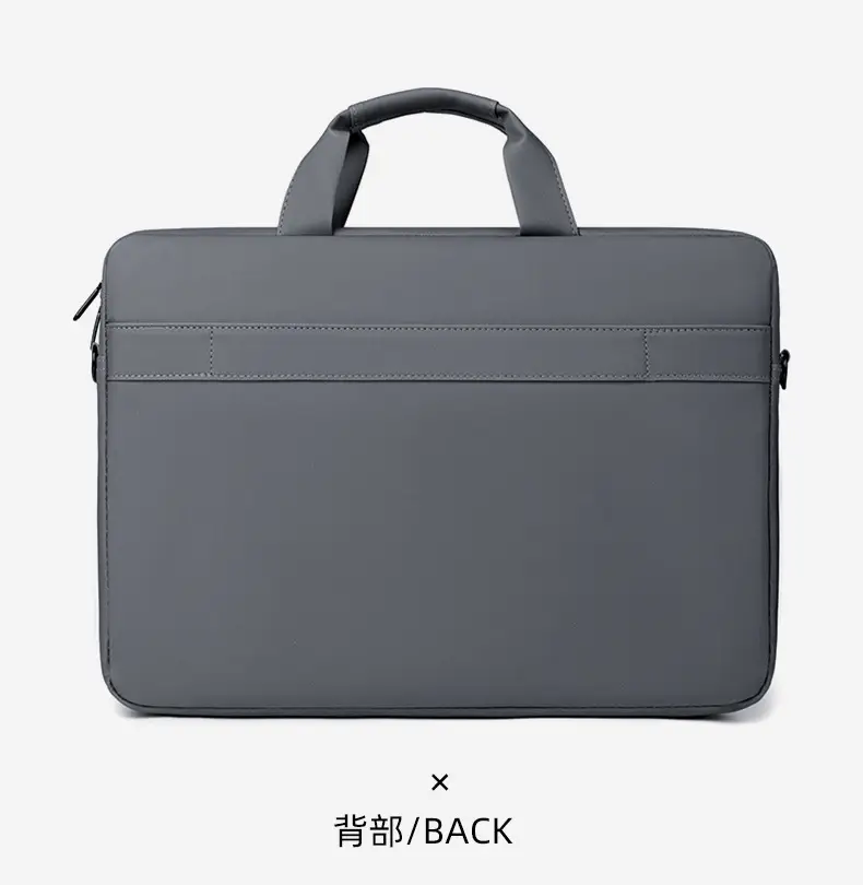 15.6 Inch Business Laptop Bag Men Shoulder Leather Film — feature 33