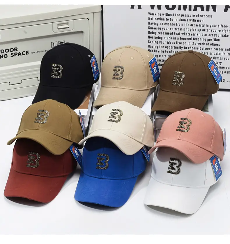 Women's Tan Star Embroidered Baseball Cap — feature 8
