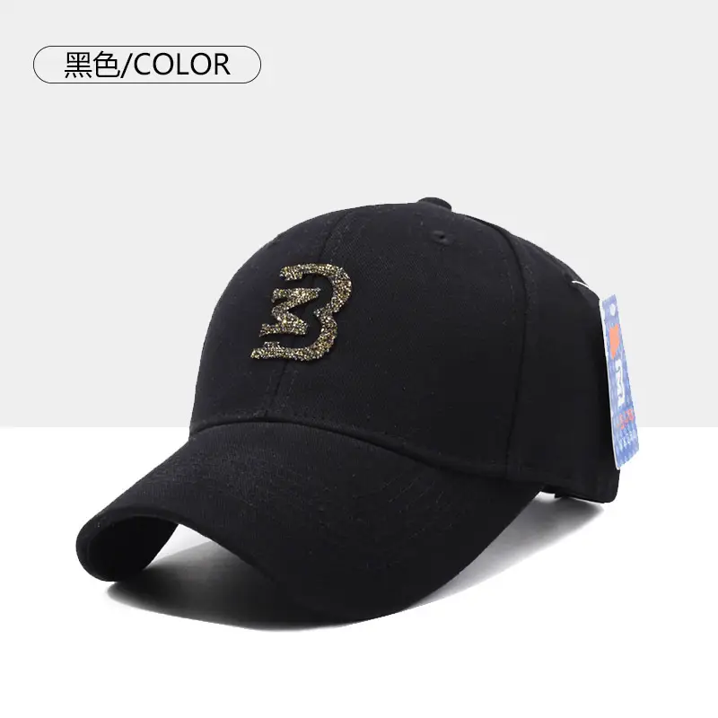 Women's Tan Star Embroidered Baseball Cap - Image 2