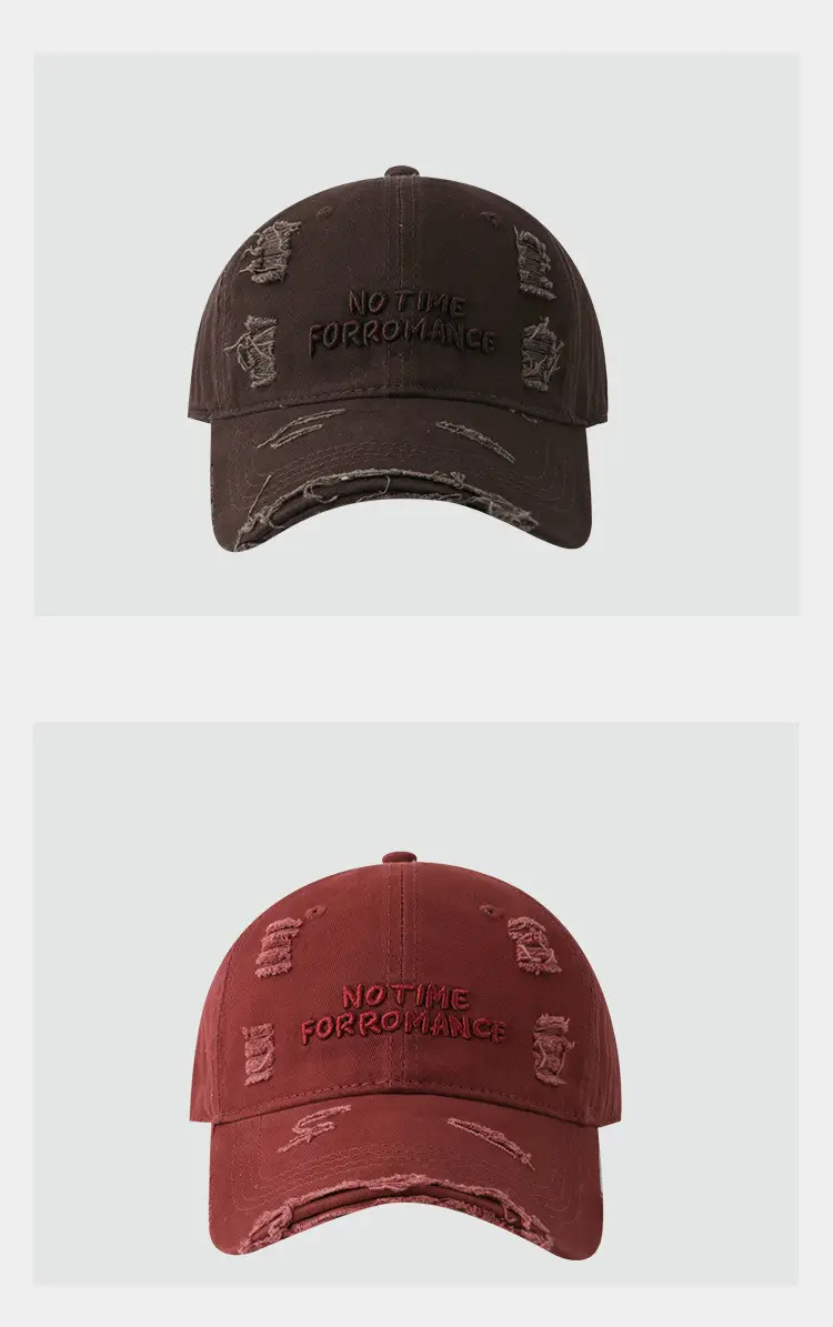No Time For Performance Baseball Cap Women Men — feature 10