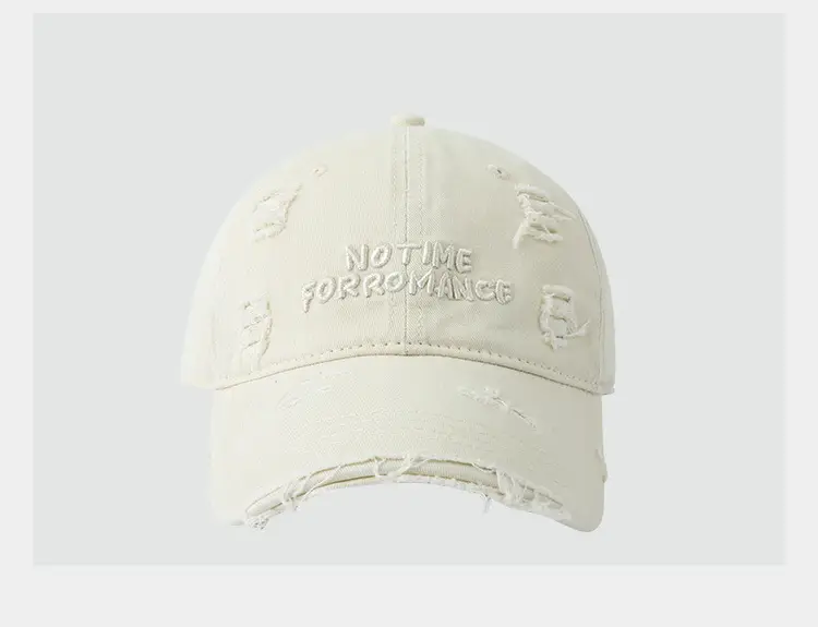 No Time For Performance Baseball Cap Women Men — feature 8