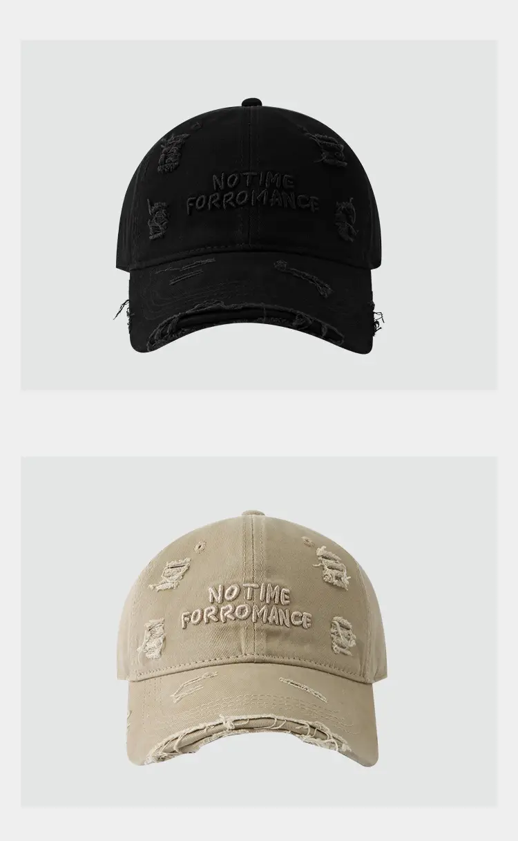 No Time For Performance Baseball Cap Women Men — feature 9