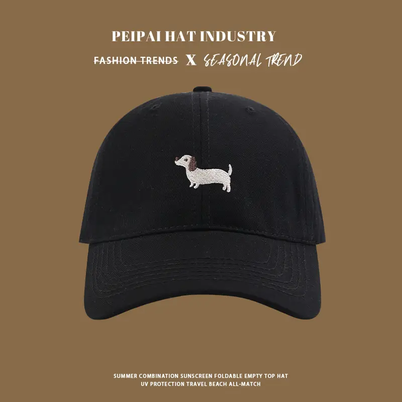 Korean Style Embroidered Cap for Women Men Autumn Winter — feature 9