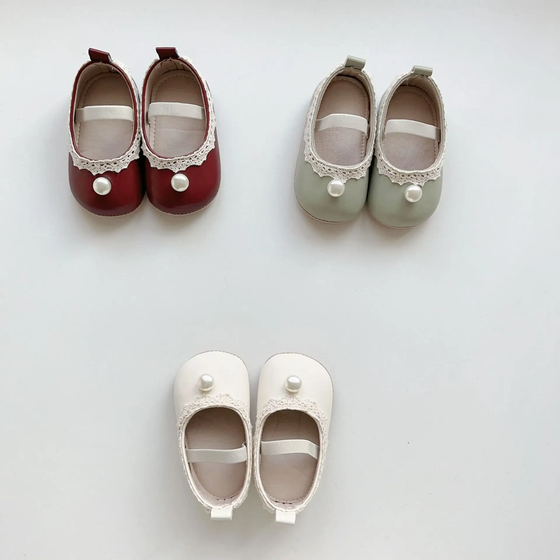 Baby Pearl Leather Mary Jane Shoes for Girls — feature 14