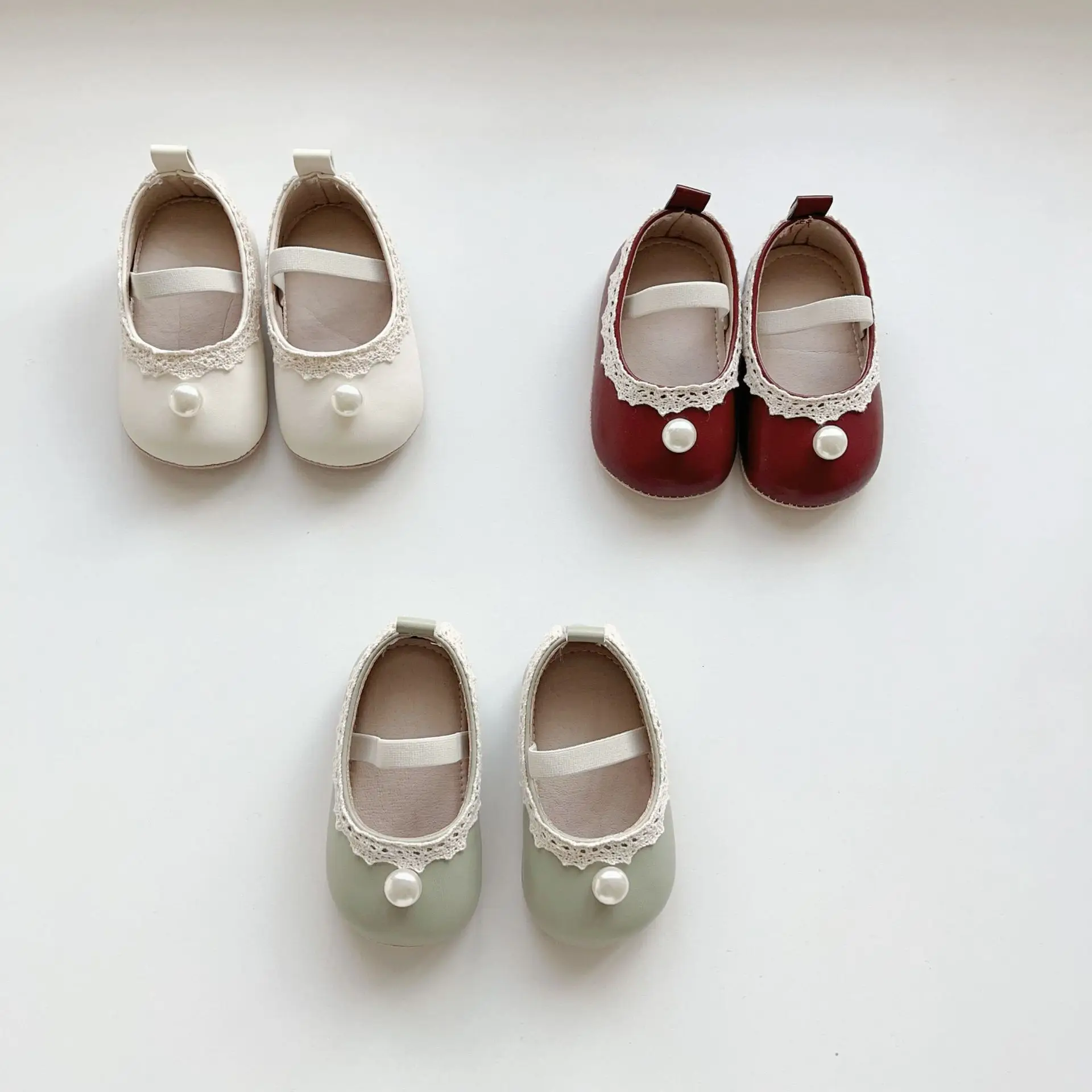 Baby Pearl Leather Mary Jane Shoes for Girls — feature 15