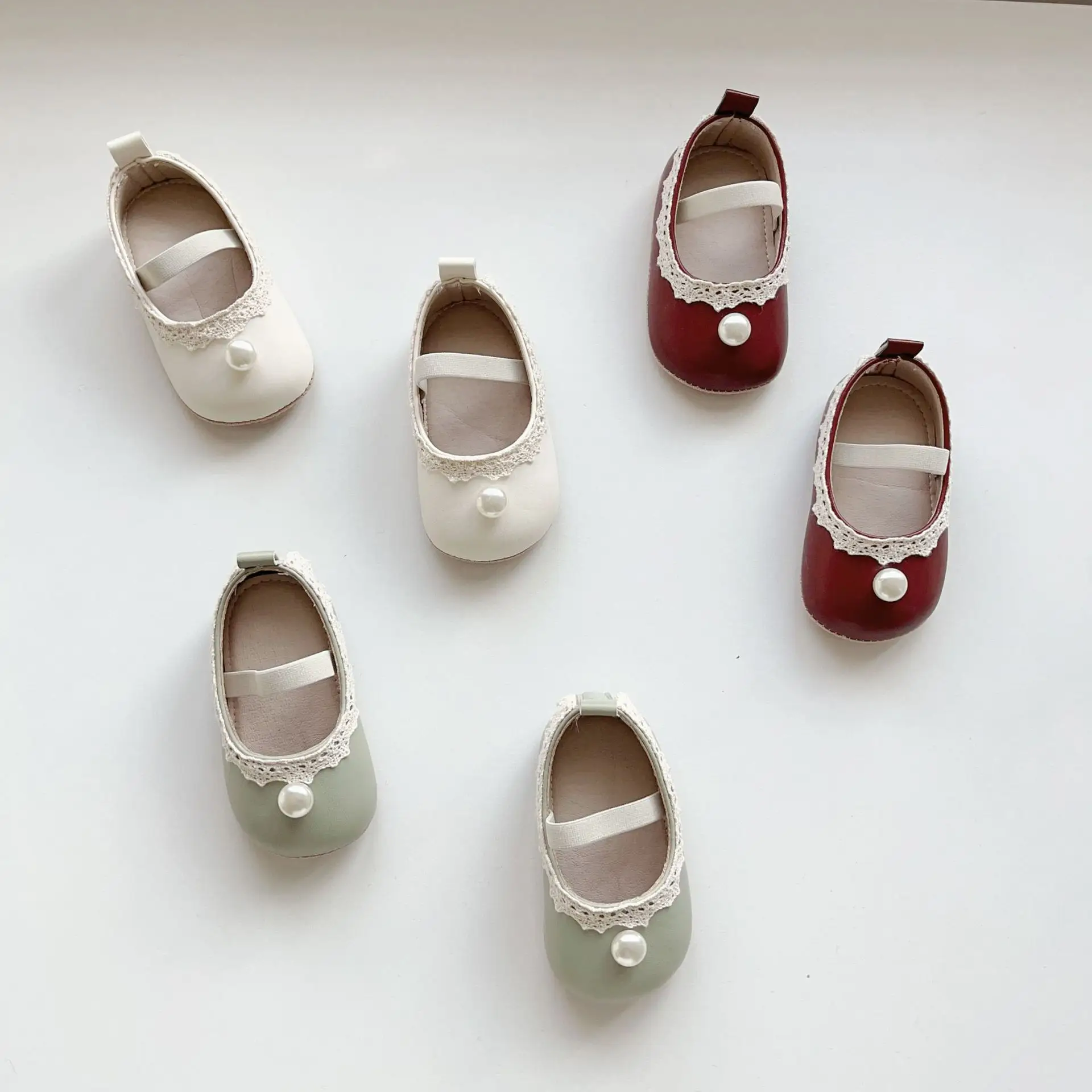 Baby Pearl Leather Mary Jane Shoes for Girls — feature 20