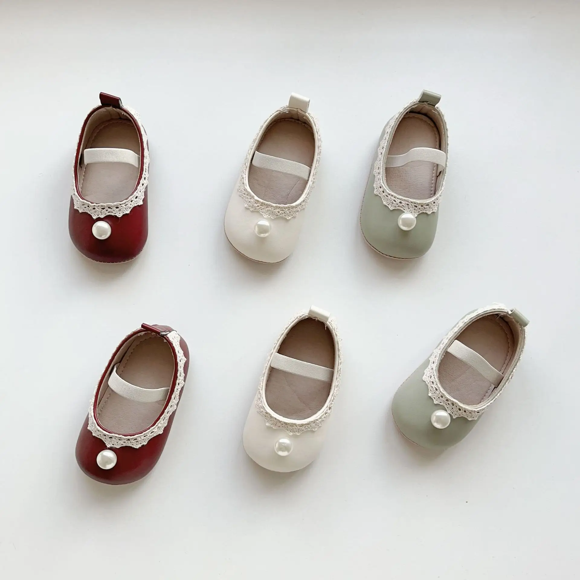 Baby Pearl Leather Mary Jane Shoes for Girls — feature 21