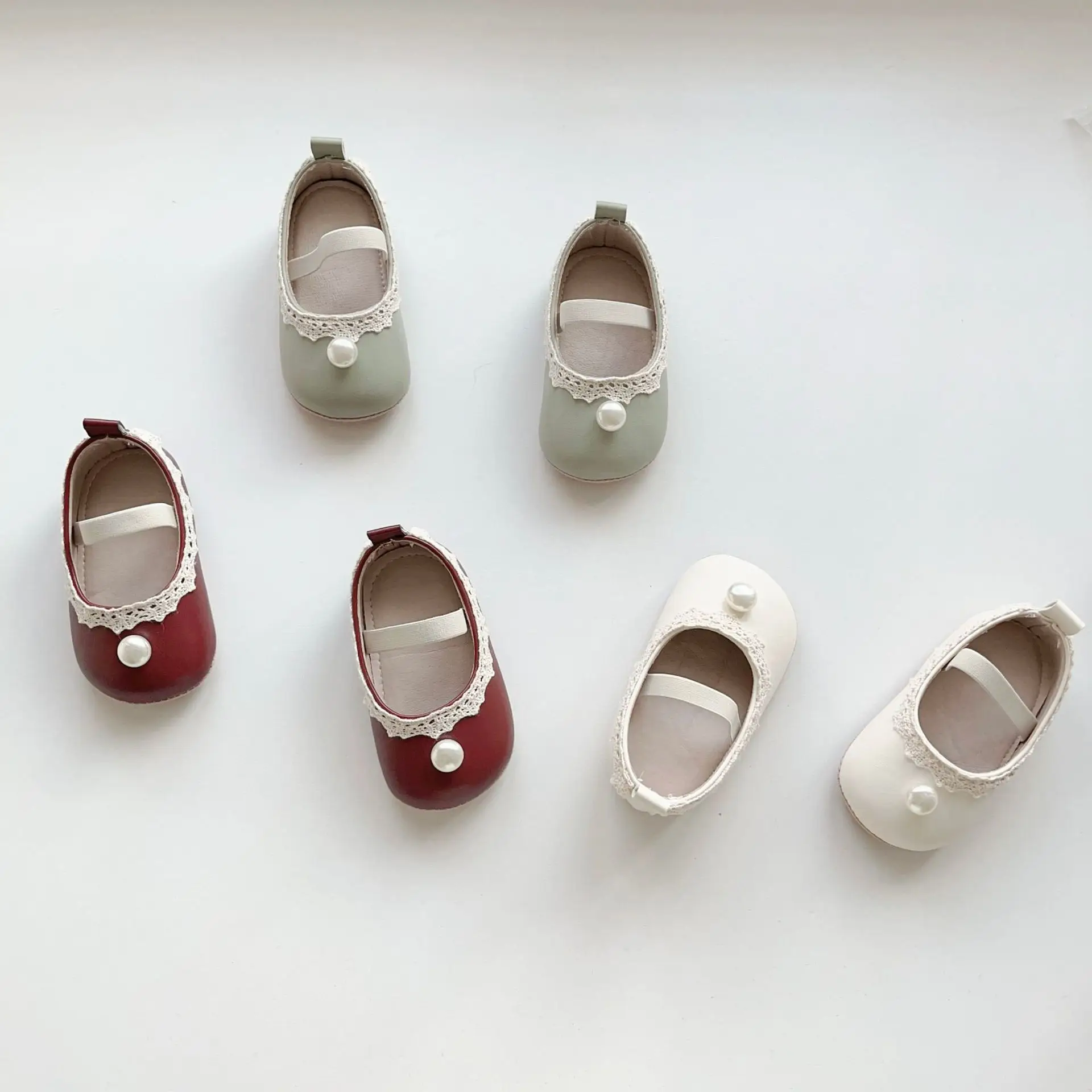 Baby Pearl Leather Mary Jane Shoes for Girls — feature 22