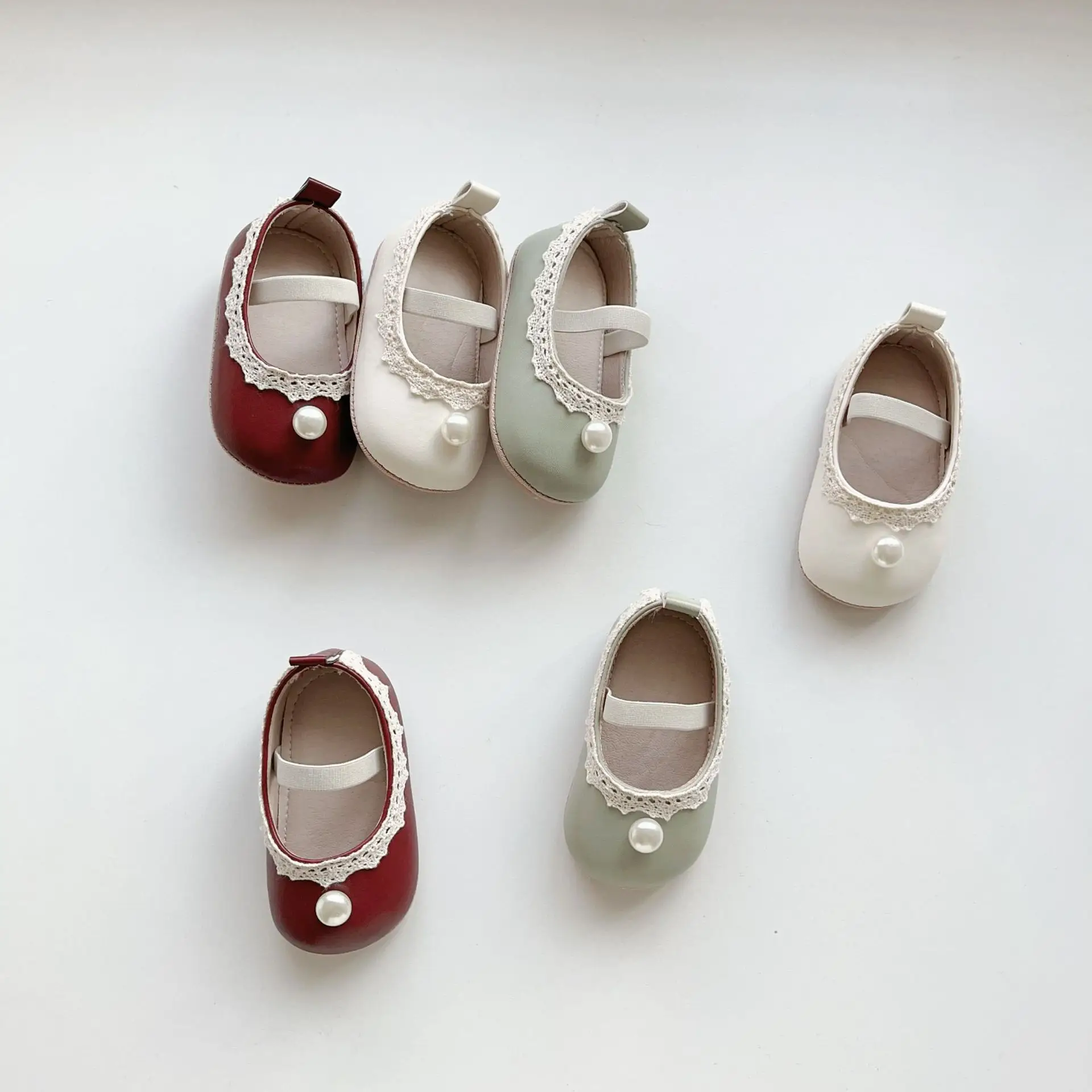 Baby Pearl Leather Mary Jane Shoes for Girls — feature 23