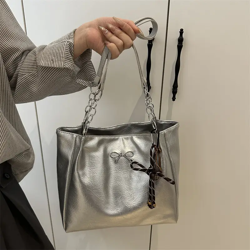Women Shoulder Bag Cream White Korean Style 2026 — feature 23