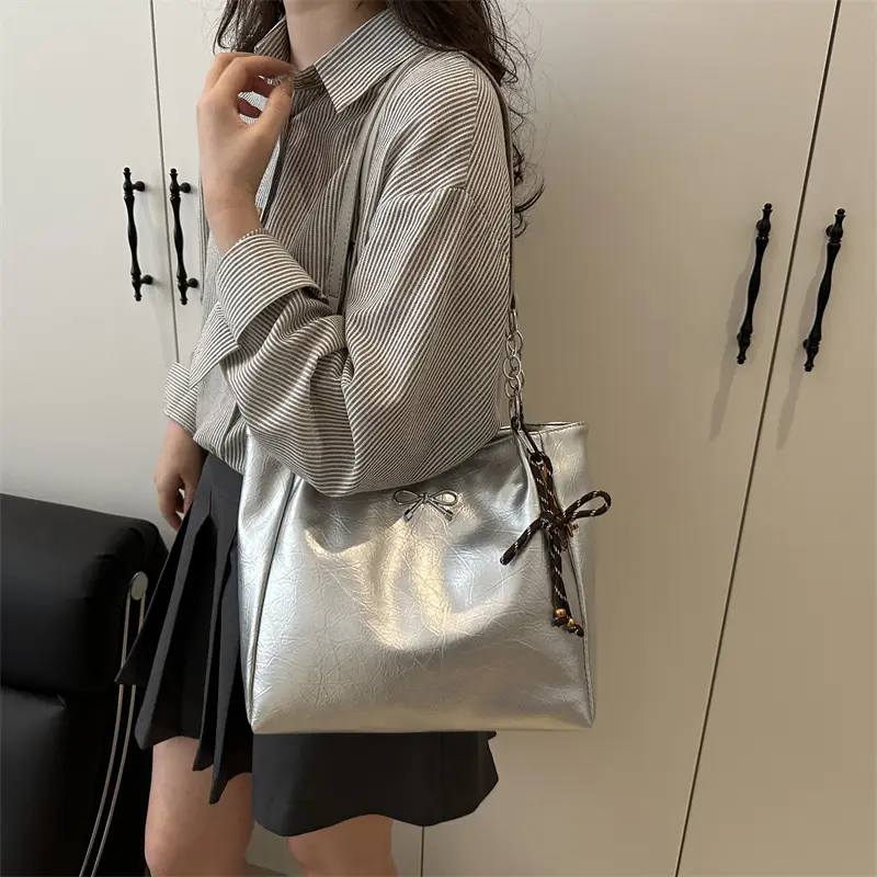 Women Shoulder Bag Cream White Korean Style 2026 — feature 24