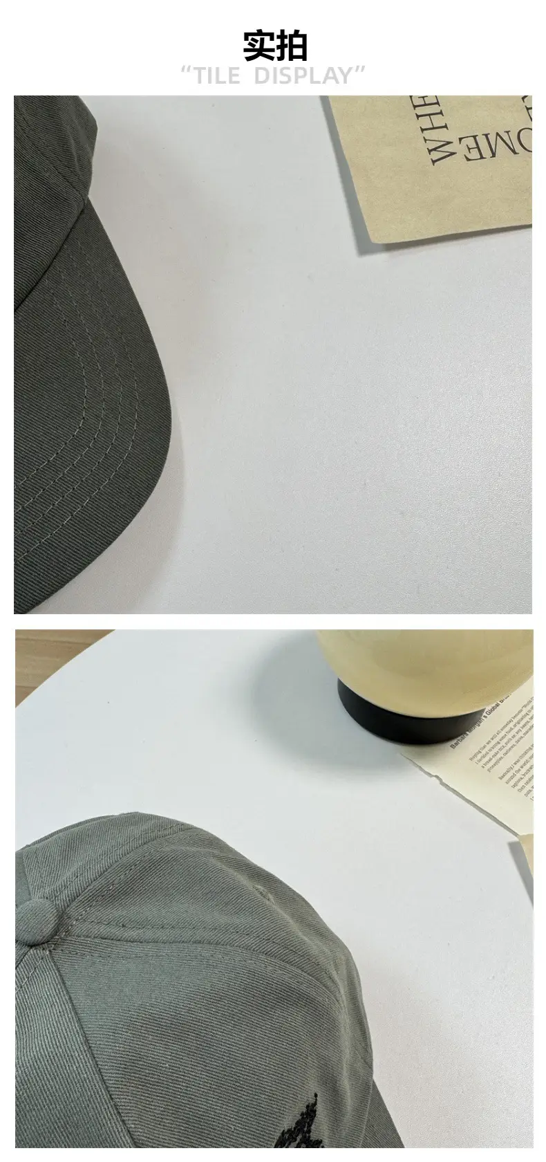 Unisex Star Embroidered Cap Women Men Spring Summer — feature 5