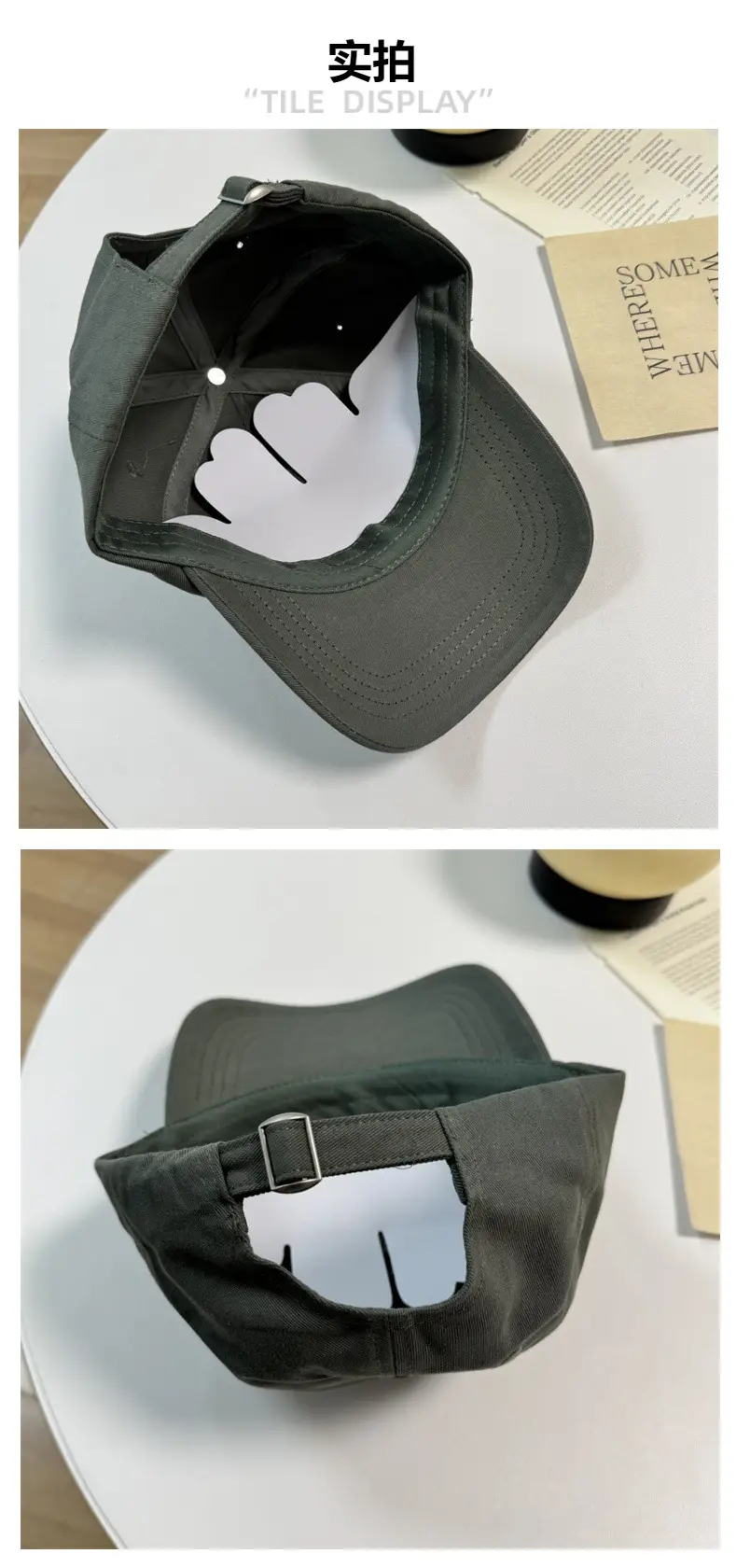Unisex Star Embroidered Cap Women Men Spring Summer — feature 6