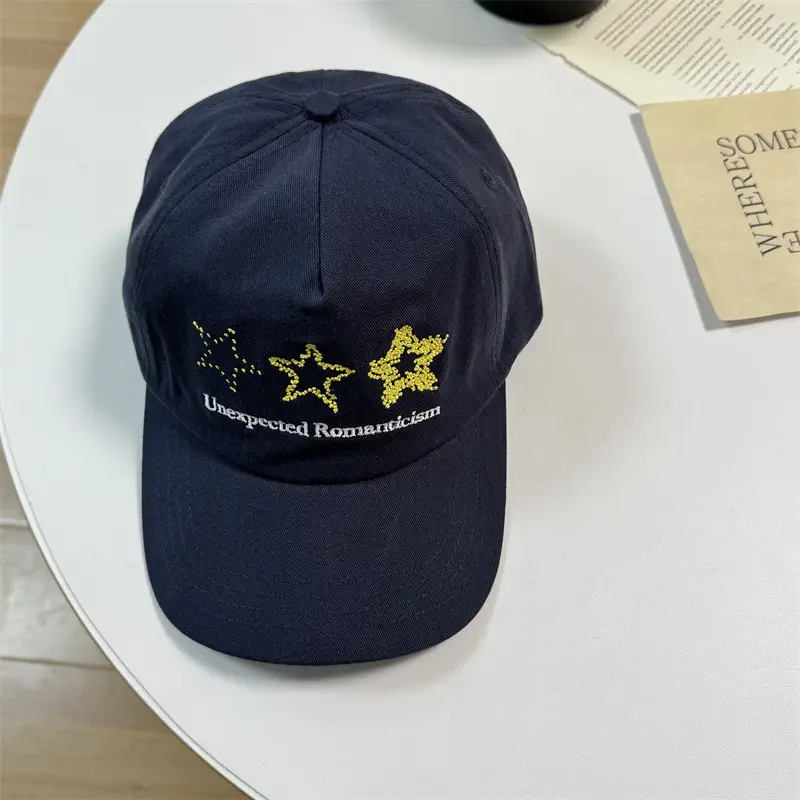 Unisex Star Embroidered Cap Women Men Spring Summer - Image 3
