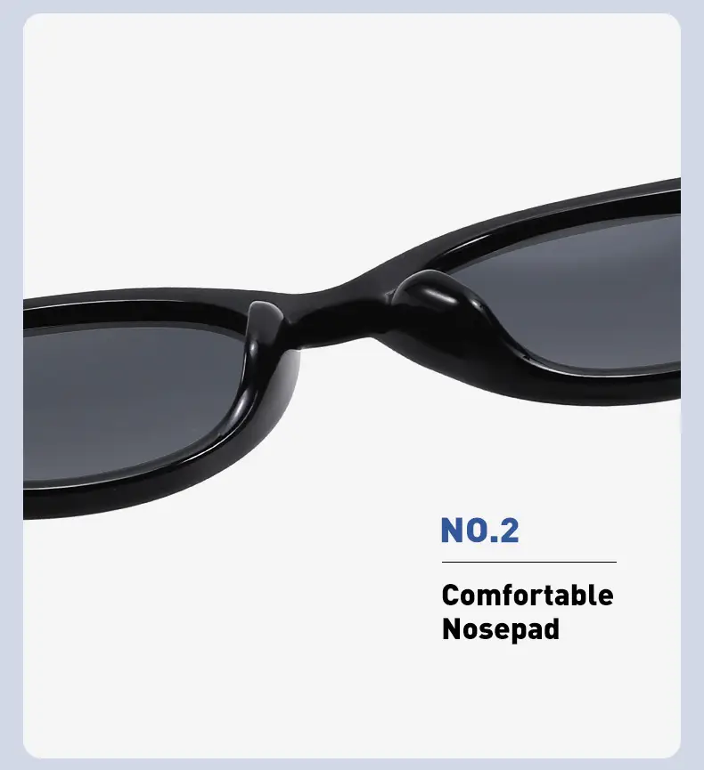 2026 New Adult Cat-Eye Anti-UV Sunglasses Polarized White — feature 10