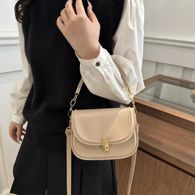 White Crossbody Bag for Women 2025 Fashion - Image 9