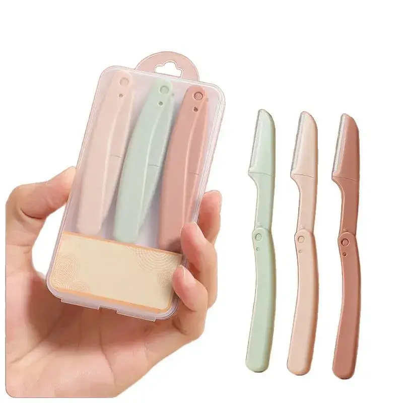 Female Eyebrow Shaving Knife Set of 3 - Image 6