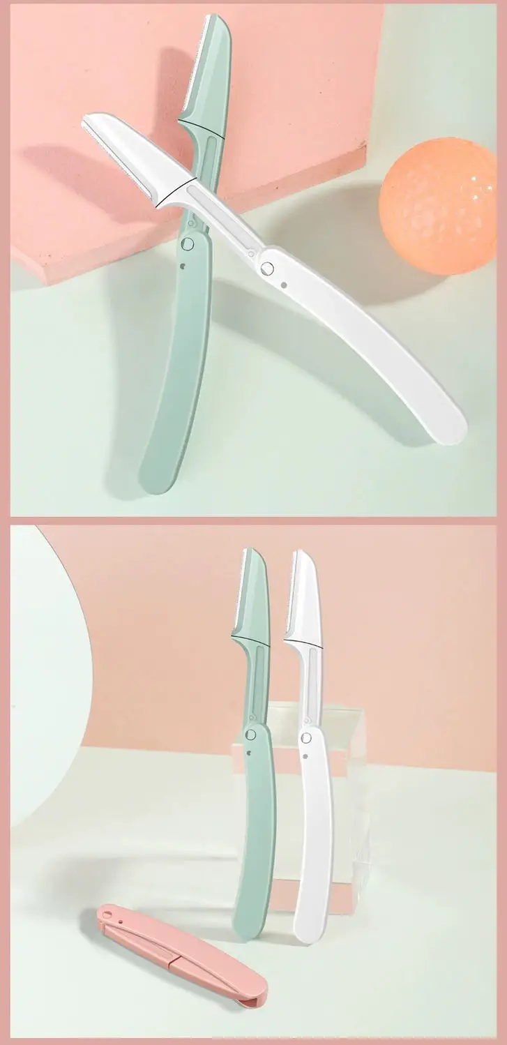 Female Eyebrow Shaving Knife Set of 3 — feature 16