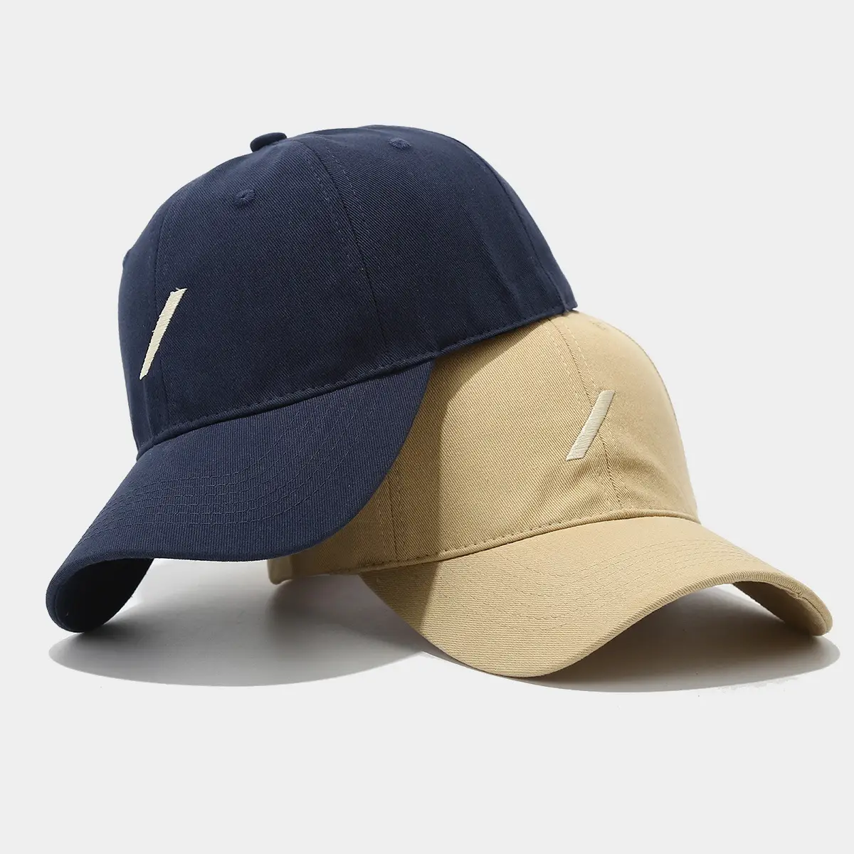 Black Baseball Cap with Embroidered Face Design - Image 10