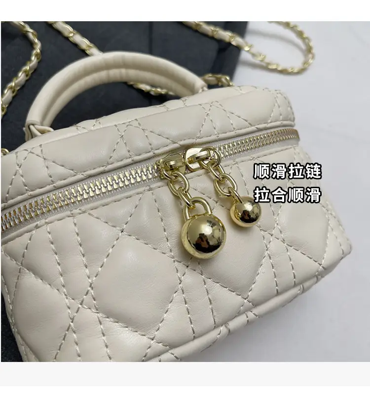 Women's Black Embroidered Chain Shoulder Bag 2025 New Arrival — feature 6