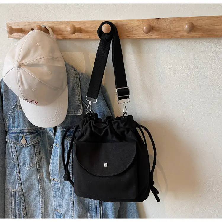 Women Crossbody Bag Brown Canvas Spring Summer 2026 — feature 16