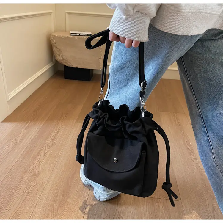 Women Crossbody Bag Brown Canvas Spring Summer 2026 — feature 19