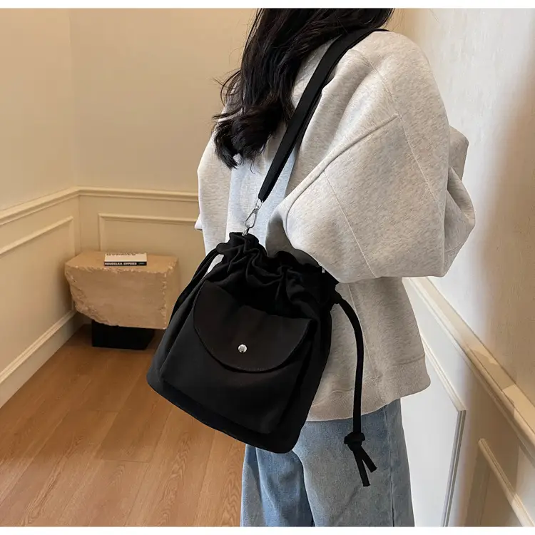 Women Crossbody Bag Brown Canvas Spring Summer 2026 — feature 20