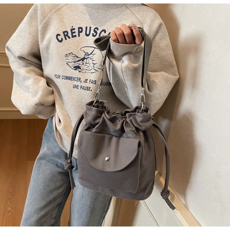 Women Crossbody Bag Brown Canvas Spring Summer 2026 — feature 28