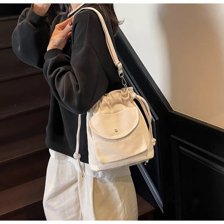Women Crossbody Bag Brown Canvas Spring Summer 2026 — feature 35