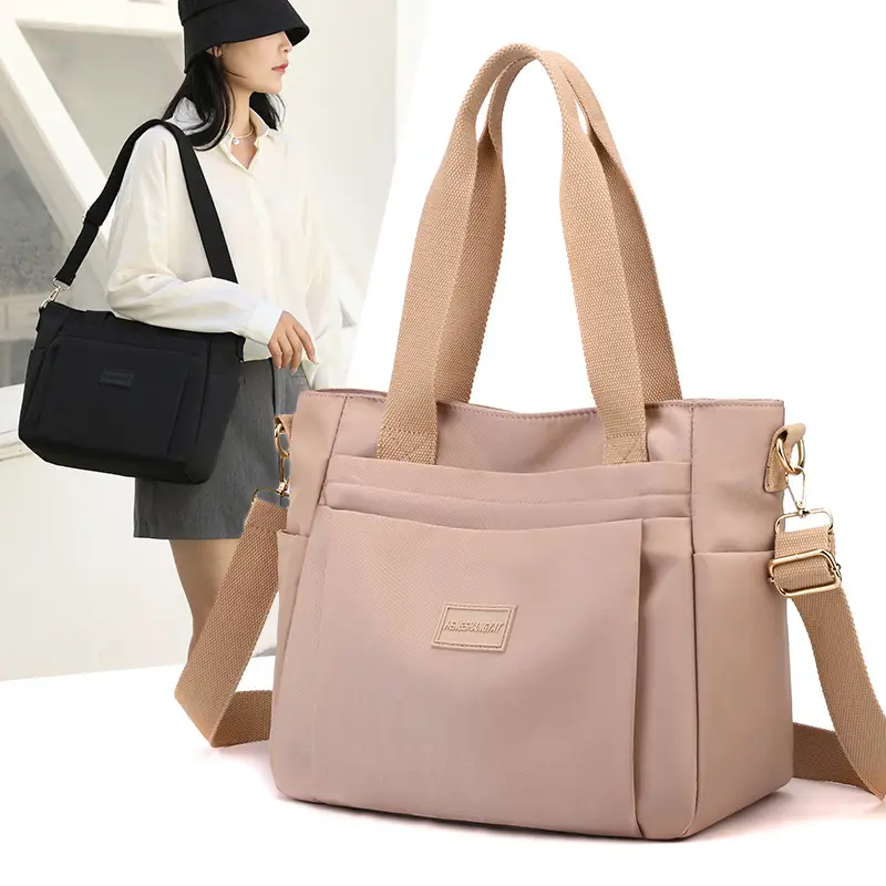 2025 Summer Large Shoulder Bag Women's Nylon Multi Color - Image 10