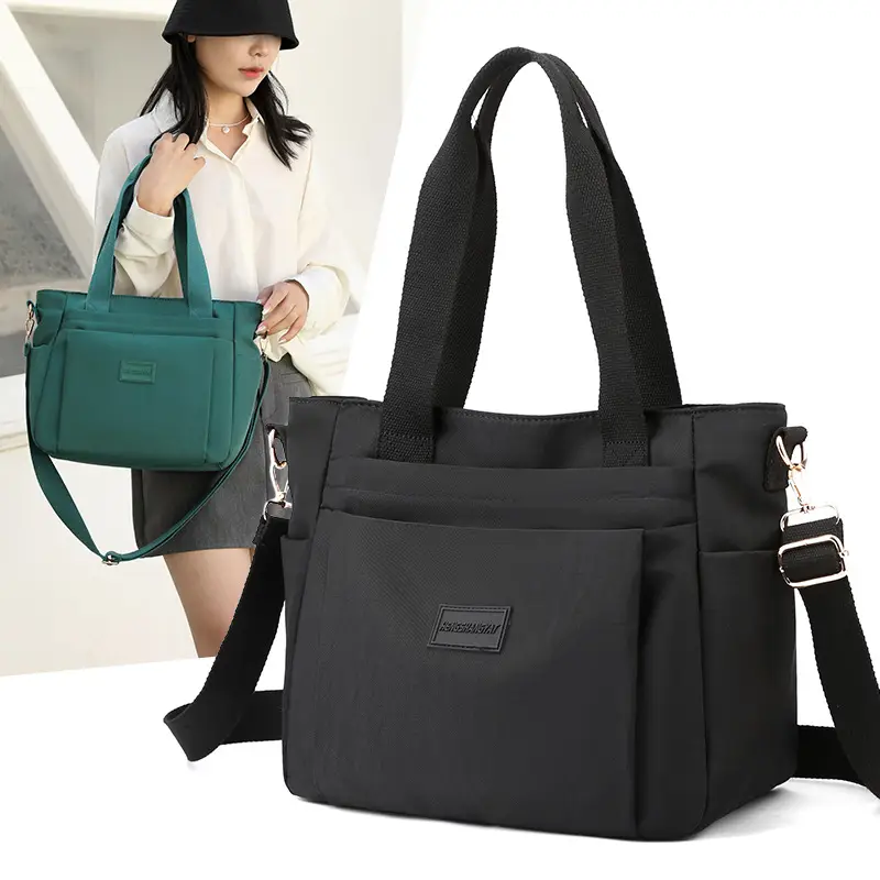 2025 Summer Large Shoulder Bag Women's Nylon Multi Color - Image 12