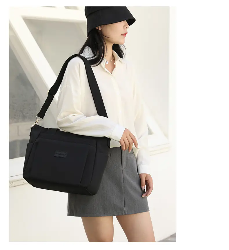 2025 Summer Large Shoulder Bag Women's Nylon Multi Color — feature 19