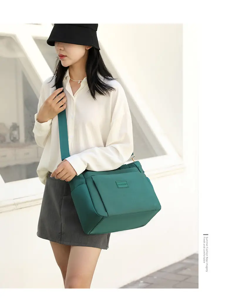 2025 Summer Large Shoulder Bag Women's Nylon Multi Color — feature 22